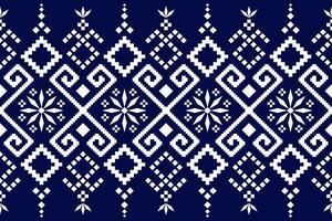 Kreuz Stich bunt geometrisch traditionell ethnisch Muster Ikat nahtlos Muster abstrakt Design zum Stoff drucken Stoff Kleid Teppich Vorhänge und Sarong aztekisch afrikanisch indisch indonesisch vektor