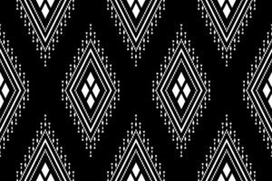 Kreuz Stich bunt geometrisch traditionell ethnisch Muster Ikat nahtlos Muster abstrakt Design zum Stoff drucken Stoff Kleid Teppich Vorhänge und Sarong aztekisch afrikanisch indisch indonesisch vektor