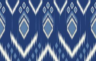 ethnisch abstrakt Ikat Kunst. aztekisch Ornament drucken. geometrisch ethnisch Muster nahtlos Farbe orientalisch. Design zum Hintergrund ,Vorhang, Teppich, Hintergrund, Kleidung, Verpackung, Batik, Vektor Illustration.