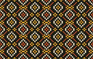 ethnisch abstrakt Ikat Kunst. aztekisch Ornament drucken. geometrisch ethnisch Muster nahtlos Farbe orientalisch. Design zum Hintergrund ,Vorhang, Teppich, Hintergrund, Kleidung, Verpackung, Batik, Vektor Illustration.