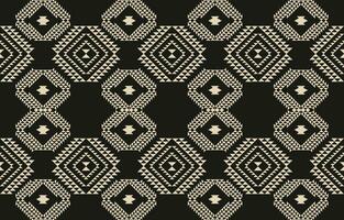 ethnisch abstrakt Ikat Kunst. aztekisch Ornament drucken. geometrisch ethnisch Muster nahtlos Farbe orientalisch. Design zum Hintergrund ,Vorhang, Teppich, Hintergrund, Kleidung, Verpackung, Batik, Vektor Illustration.