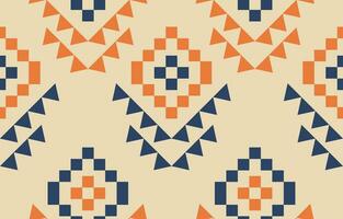 ethnisch abstrakt Ikat Kunst. aztekisch Ornament drucken. geometrisch ethnisch Muster nahtlos Farbe orientalisch. Design zum Hintergrund ,Vorhang, Teppich, Hintergrund, Kleidung, Verpackung, Batik, Vektor Illustration.