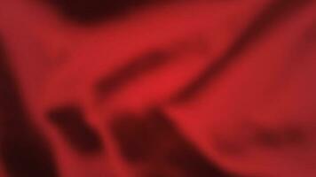 abstrakt Hintergrund mit zerknittert Tuch. dunkel rot realistisch Seide Textur mit leeren Raum. Vektor Illustration