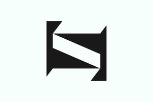 Brief s Logo Symbol Design Illustration vektor