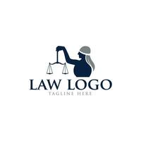 Symbol zum Gerechtigkeit, Gesetz Büros, Rechtsanwalt Dienstleistungen, Rechtsanwalt, Logo vektor