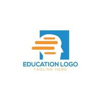 global utbildning logotyp design. klot element. vektor