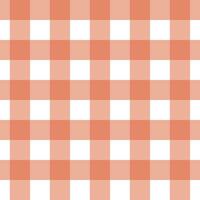 Gingham nahtlos Muster mit rot und Weiß Farbe, Schachbrett Hintergrund, Quadrat, Tischdecke, Vektor Illustration.