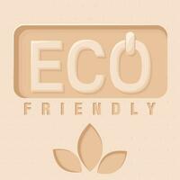 färgad begrepp eco vänlig affisch vektor