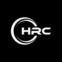 HRC Brief Logo Design, Inspiration zum ein einzigartig Identität. modern Eleganz und kreativ Design. Wasserzeichen Ihre Erfolg mit das auffällig diese Logo. vektor