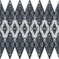 Ikat Vektor ethnisch nahtlos Muster Design. Ikat aztekisch Stoff Teppich Ornamente Textil- Dekorationen Hintergrund. Stammes- Boho einheimisch ethnisch Truthahn traditionell Stickerei Vektor Hintergrund