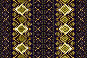 geometrisch ethnisch orientalisch nahtlos Muster thailändisch traditionell Design zum hintergrund,teppich,tapete,kleidung,verpackung,batik,stoff,vektor Illustration.Stickerei Stil vektor