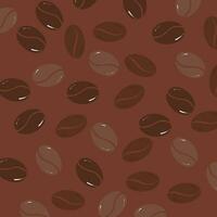 kaffebönor bakgrund vektor