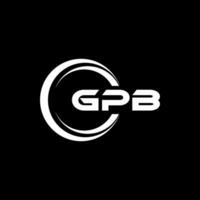 gpb Logo Design, Inspiration zum ein einzigartig Identität. modern Eleganz und kreativ Design. Wasserzeichen Ihre Erfolg mit das auffällig diese Logo. vektor