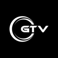 gtv Logo Design, Inspiration zum ein einzigartig Identität. modern Eleganz und kreativ Design. Wasserzeichen Ihre Erfolg mit das auffällig diese Logo. vektor