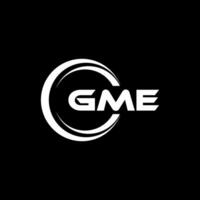 gme logotyp design, inspiration för en unik identitet. modern elegans och kreativ design. vattenmärke din Framgång med de slående detta logotyp. vektor