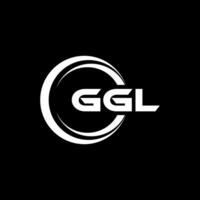 ggl logotyp design, inspiration för en unik identitet. modern elegans och kreativ design. vattenmärke din Framgång med de slående detta logotyp. vektor