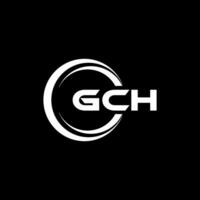 gch logotyp design, inspiration för en unik identitet. modern elegans och kreativ design. vattenmärke din Framgång med de slående detta logotyp. vektor