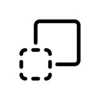 storleksändring ikon i trendig platt stil isolerat på vit bakgrund. storleksändring silhuett symbol för din hemsida design, logotyp, app, ui. vektor illustration, eps10.