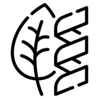 växt baserad proteiner ikon illustration vektor