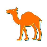 Kamel-Vektor-Symbol vektor