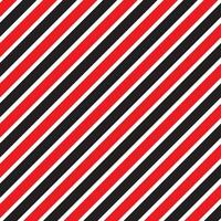 einfach abstrakt nahtlos rot und schwarz Farbe digonale Linie Muster vektor