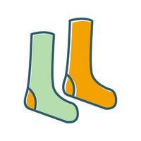 Socken-Vektor-Symbol vektor