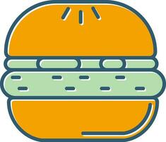 Burger Vektor Icon