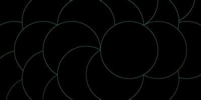 mörkgrönt vektormönster med cirklar. abstrakt illustration med färgglada fläckar i naturstil. mönster för webbplatser, målsidor. vektor