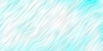 ljusblå vektormall med böjda linjer. färgglad illustration med böjda linjer. mönster för webbplatser, målsidor. vektor