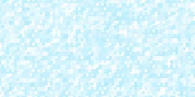 hellblaues Vektormuster im quadratischen Stil. abstrakte Farbverlaufsillustration mit bunten Rechtecken. Vorlage für Handys. vektor
