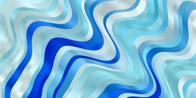 ljusblå vektormall med böjda linjer. färgglad abstrakt illustration med lutningskurvor. mall för din ui-design. vektor