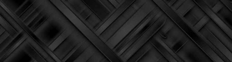schwarz glänzend glatt Streifen abstrakt Hintergrund vektor