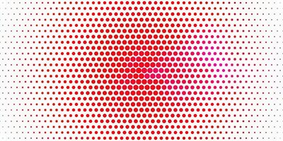 ljusrosa vektor bakgrund med cirklar. modern abstrakt illustration med färgglada cirkelformer. mönster för företagsannonser.