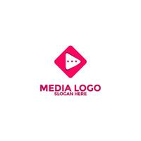 spela media knapp symbol logotyp ikon vektor