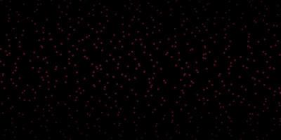mörkrosa vektormall med neonstjärnor. dekorativ illustration med stjärnor på abstrakt mall. mönster för webbplatser, målsidor. vektor