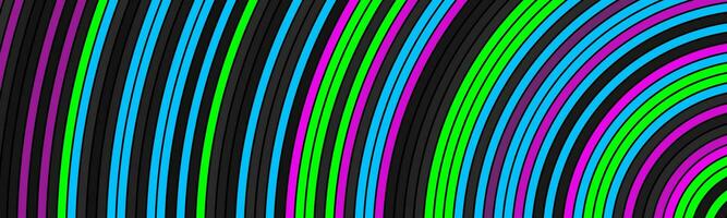 färgglada välvda sidhuvud. abstrakt färgglada cirkel vektor banner. modern bakgrund