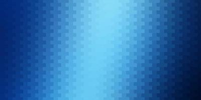 ljusblå vektormönster i fyrkantig stil. abstrakt lutningsillustration med färgglada rektanglar. bästa designen för din annons, affisch, banner. vektor