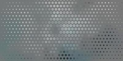 hellblaue Vektorschablone mit Kreisen. abstrakte bunte Scheiben auf einfachem Gradientenhintergrund. Muster für Tapeten, Vorhänge. vektor