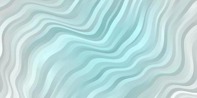 ljusblå vektormall med kurvor. illustration i abstrakt stil med krökt lutning. mönster för webbplatser, målsidor. vektor