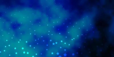 mörkblå vektormönster med abstrakta stjärnor. oskärpa dekorativ design i enkel stil med stjärnor. mönster för webbplatser, målsidor. vektor