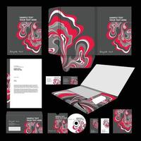 Corporate Business Kit-Design vektor