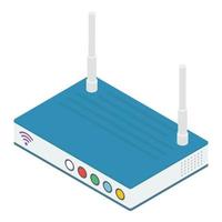 koncept för wifi-router vektor