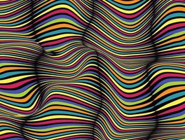 abstrakt våg zebramönster bakgrund. vektor illustration