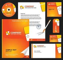 Corporate Business Kit-Design vektor