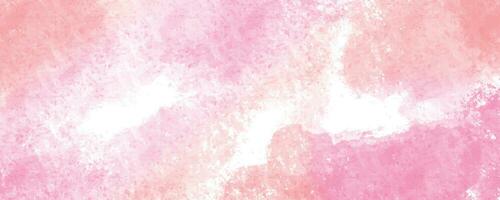 abstrakt rosa stänk vattenfärg bakgrund vektor