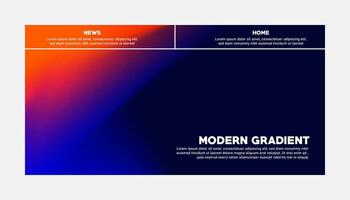 modern Hintergrund Design mit Gradient und Korn Textur. minimalistisch Gradient Hintergrund mit geometrisch Formen zum Webseite Design, Landung Buchseite, Hintergrund, Banner, Poster, Flyer, und Präsentation vektor