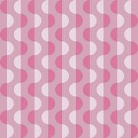 abstrakt klein mit Rosa Farbe Hälfte Kreise nahtlos Muster zum Netz, drucken, Textil, Hintergrund, Geschenk Verpackung Papier und andere. vektor