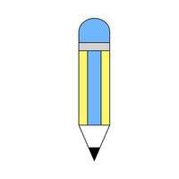 Bleistift eben Vektor Symbol