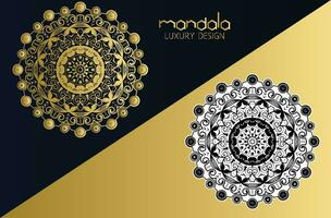 Luxus Mandala Design, einzigartig Mandala Vorlage, eps Mandala Design. vektor