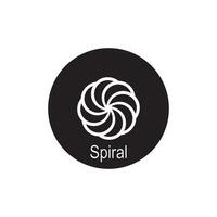 Spiral- Symbol Vektor